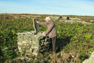 J G examines Cross