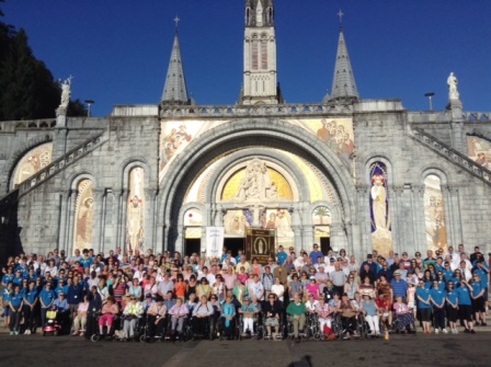 Killala and Achonry Pilgrims in Lourdes