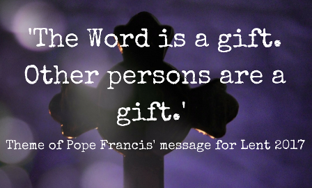 Message of Pope Francis for Lent