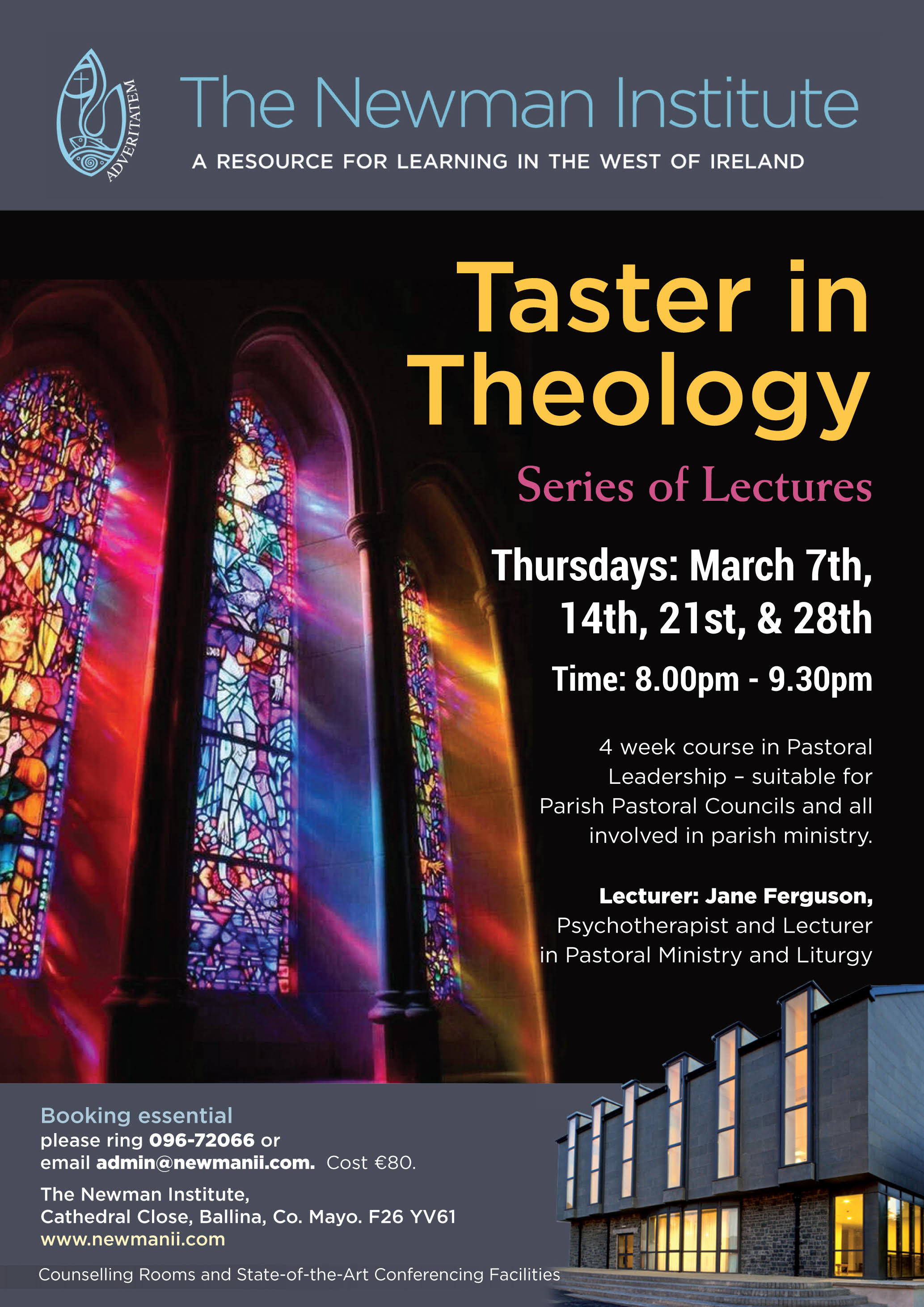 4 Week Course in Pastoral Leadership at Newman