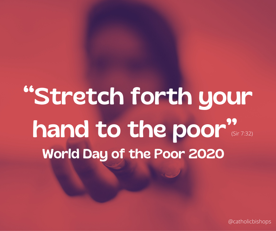 Pope’s Message for World Day of the Poor