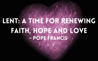Pope Francis – Lenten Message 2021