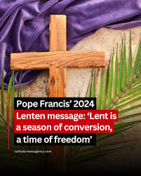 Lenten Message from Pope Francis